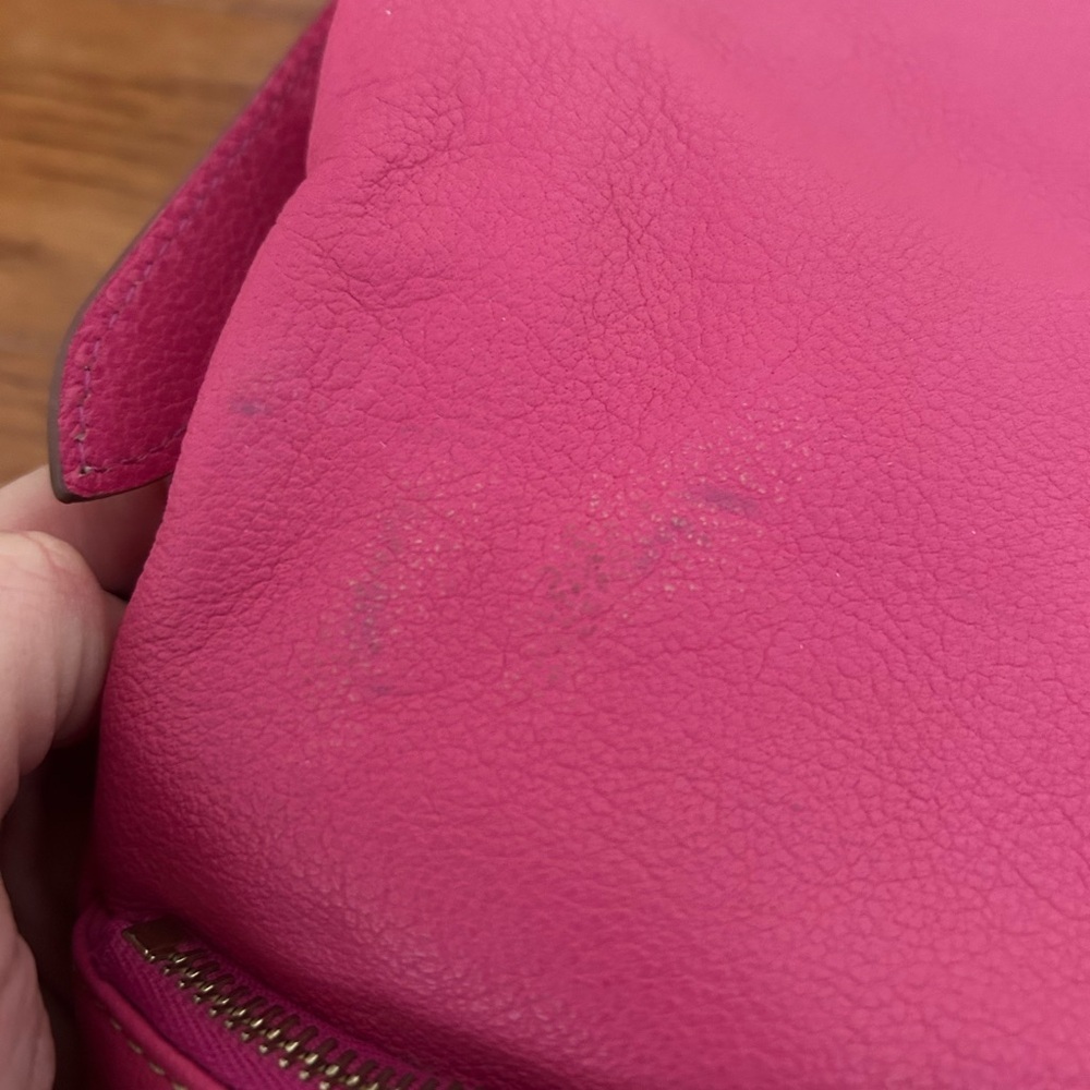 Dooney & Bourke Dillen Pink Leather Hobo Bag - Picture 11 of 11